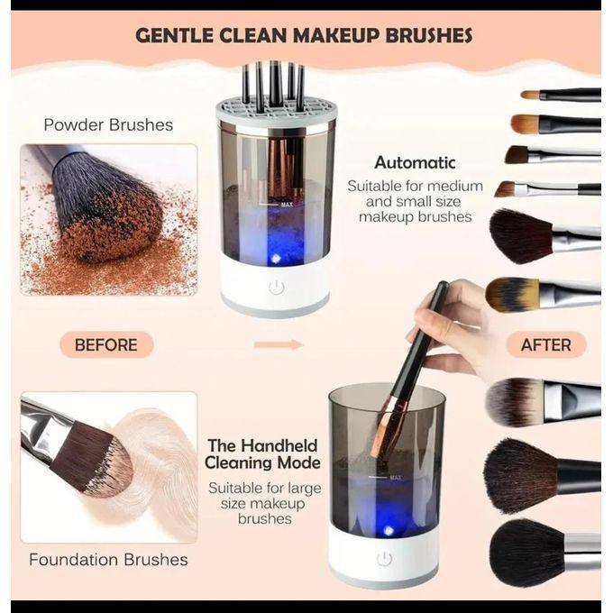 Makeup brush cleaner منظف ومجفف فرش المكياج الأوتوماتيكي